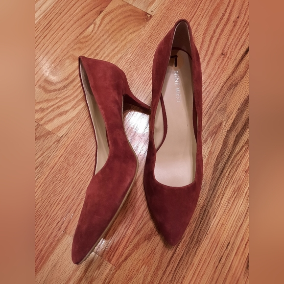 Nine West Shoes - Nine West Burgundy Heels - Size 7 - NEW!‎